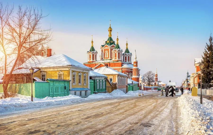 Крестовоздвиженский собор на территории Коломенского кремля