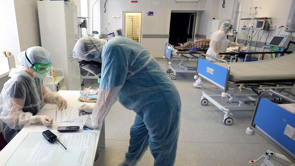 В Москве за сутки госпитализировали 788    человек с COVID-19