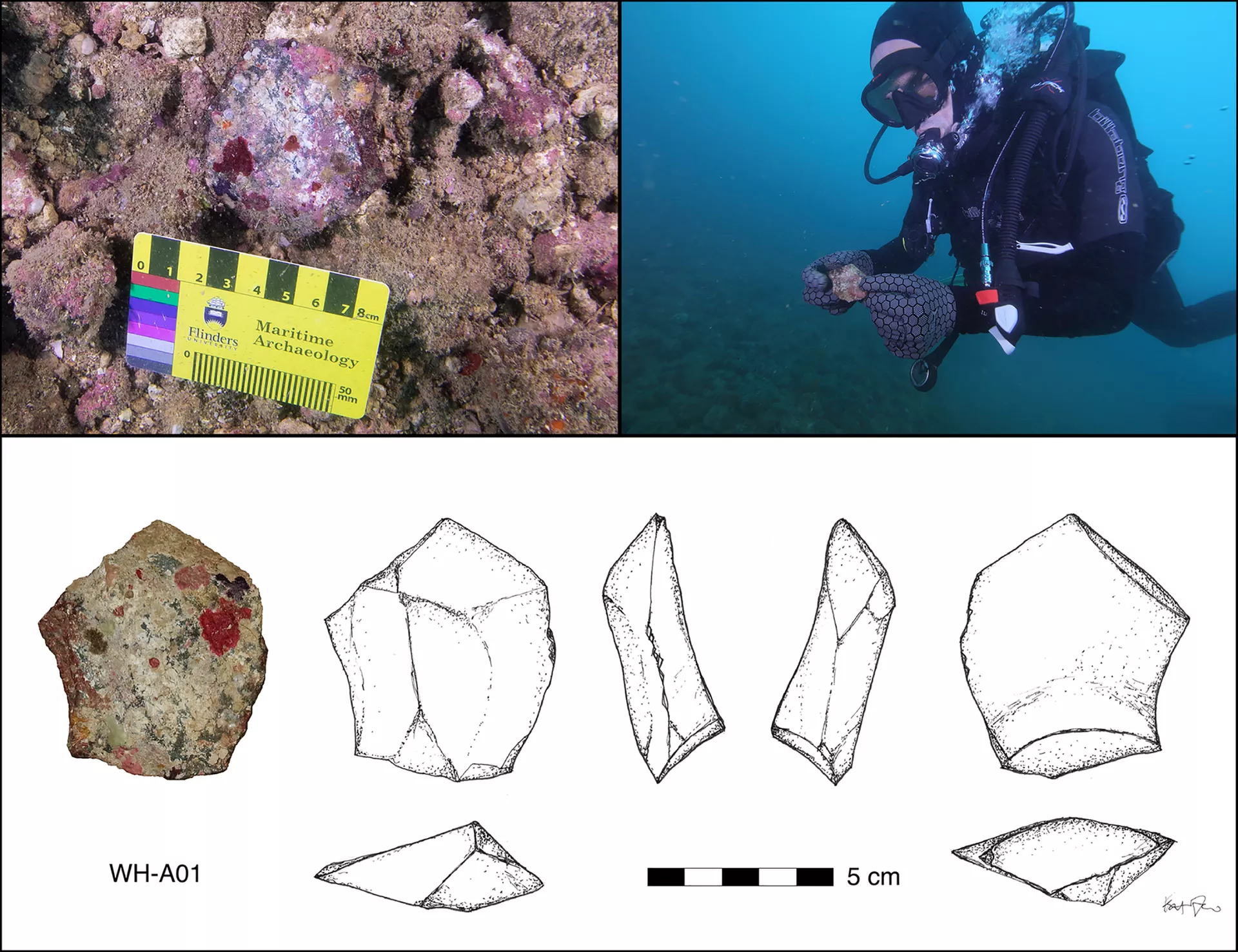 Артефакт, найденный у берегов Австралии