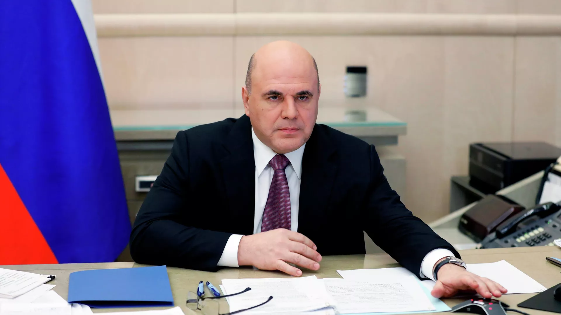 Председатель правительства РФ Михаил Мишустин проводит совещание с вице-премьерами РФ в режиме видеоконференции Председатель правительства РФ Михаил Мишустин проводит совещание с вице-премьерами РФ в режиме видеоконференции - РИА Новости, 1920, 02.03.2021