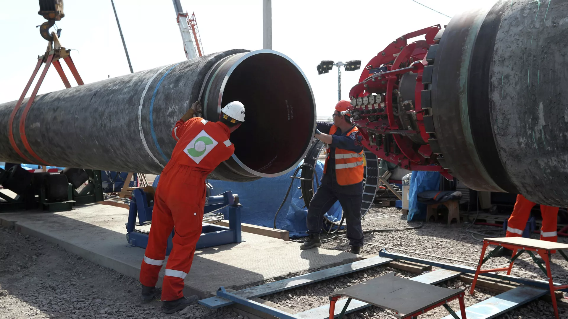 Строительство газопровода Северный поток-2 Строительство газопровода Северный поток-2 - РИА Новости, 1920, 13.03.2021
