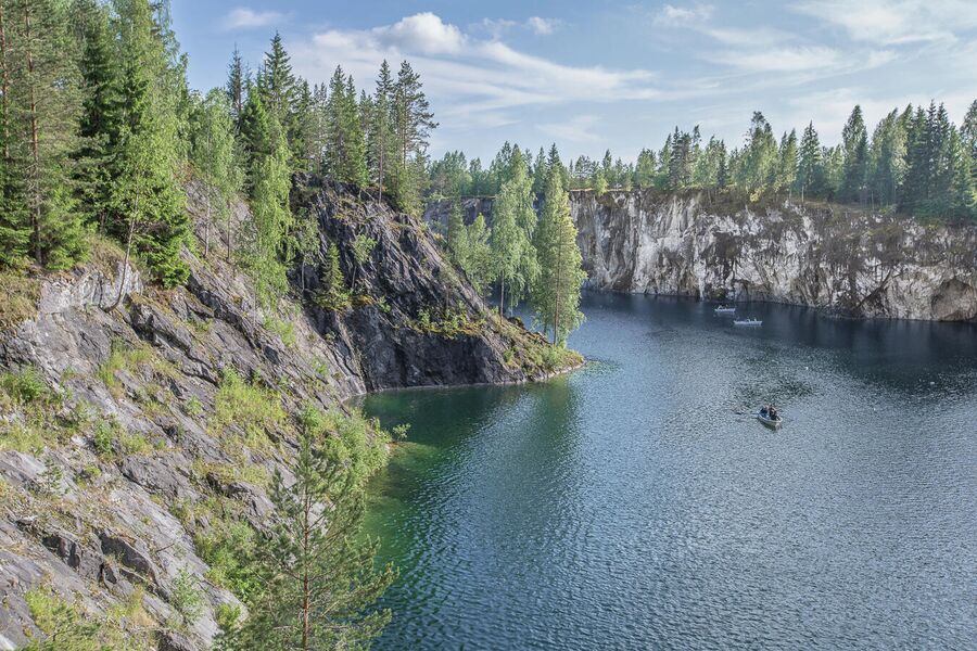 Горный парк Рускеала, мраморный каньон Горный парк Рускеала, мраморный каньон