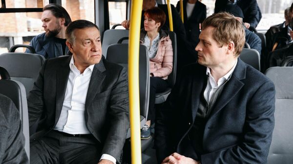 Президент Crocus Group Араз Агаларов и глава Фонда дольщиков Константин Тимофеев Президент Crocus Group Араз Агаларов и глава Фонда дольщиков Константин Тимофеев