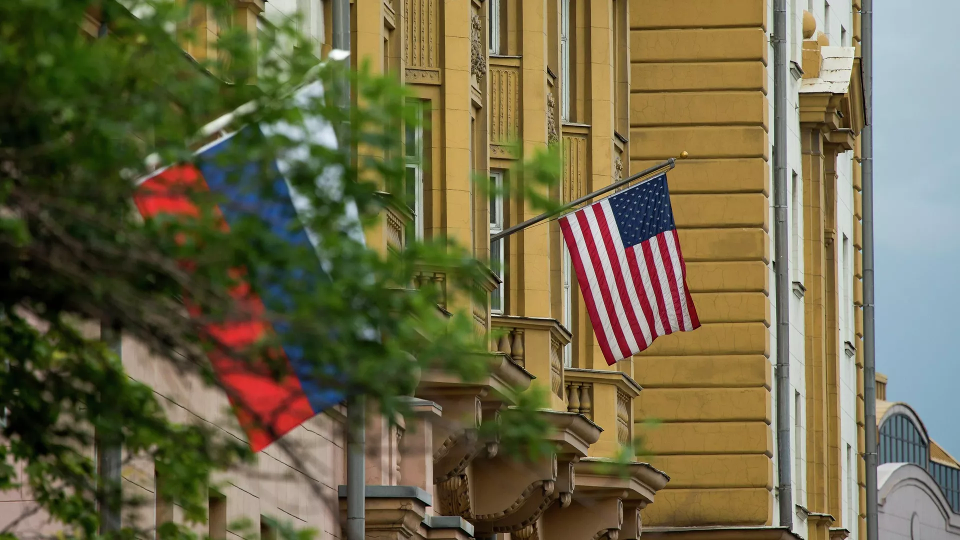 Посольство США в Москве - РИА Новости, 1920, 28.06.2021