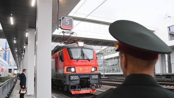 Собянин открыл новый вокзал "Восточный" для поездов дальнего следования