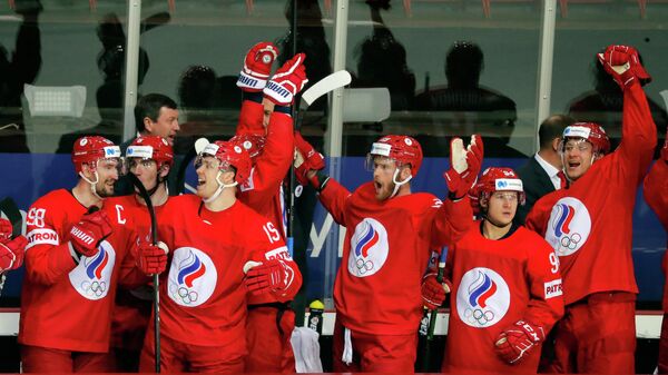 Сборная России по хоккею на чемпионате мира - 2021 Сборная России по хоккею на чемпионате мира - 2021
