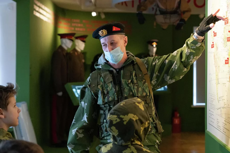 Постоянная экспозиция в Музее военной формы в Москве