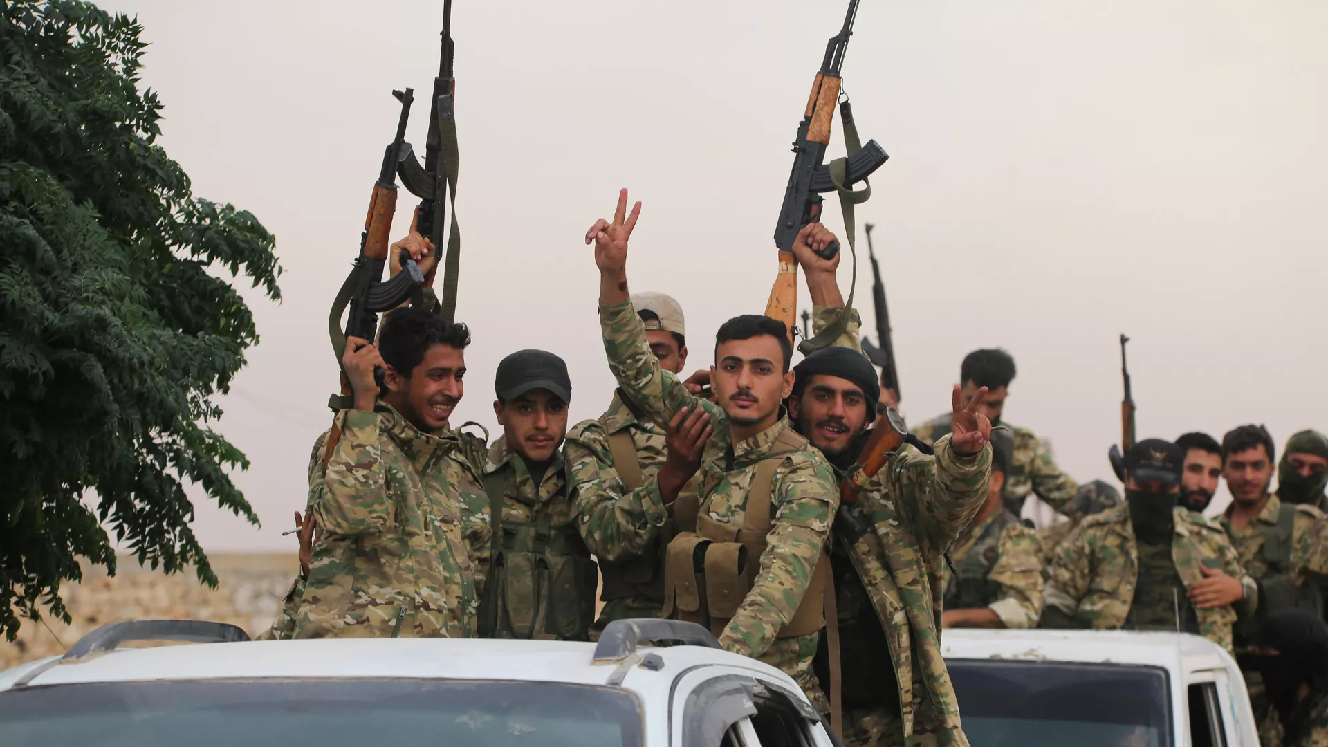 Повстанцы из FSA  (Free Syrian Army) Повстанцы из FSA  (Free Syrian Army) - РИА Новости, 1920, 11.07.2021