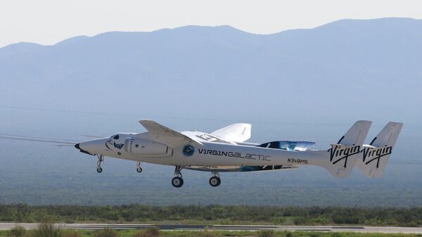Космический корабль VSS Unity компании Virgin Galactic Космический корабль VSS Unity компании Virgin Galactic
