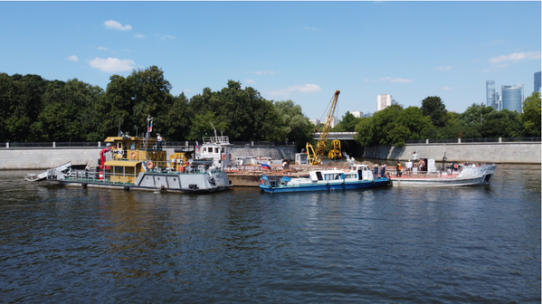 Катер Мосводостока Катер Мосводостока