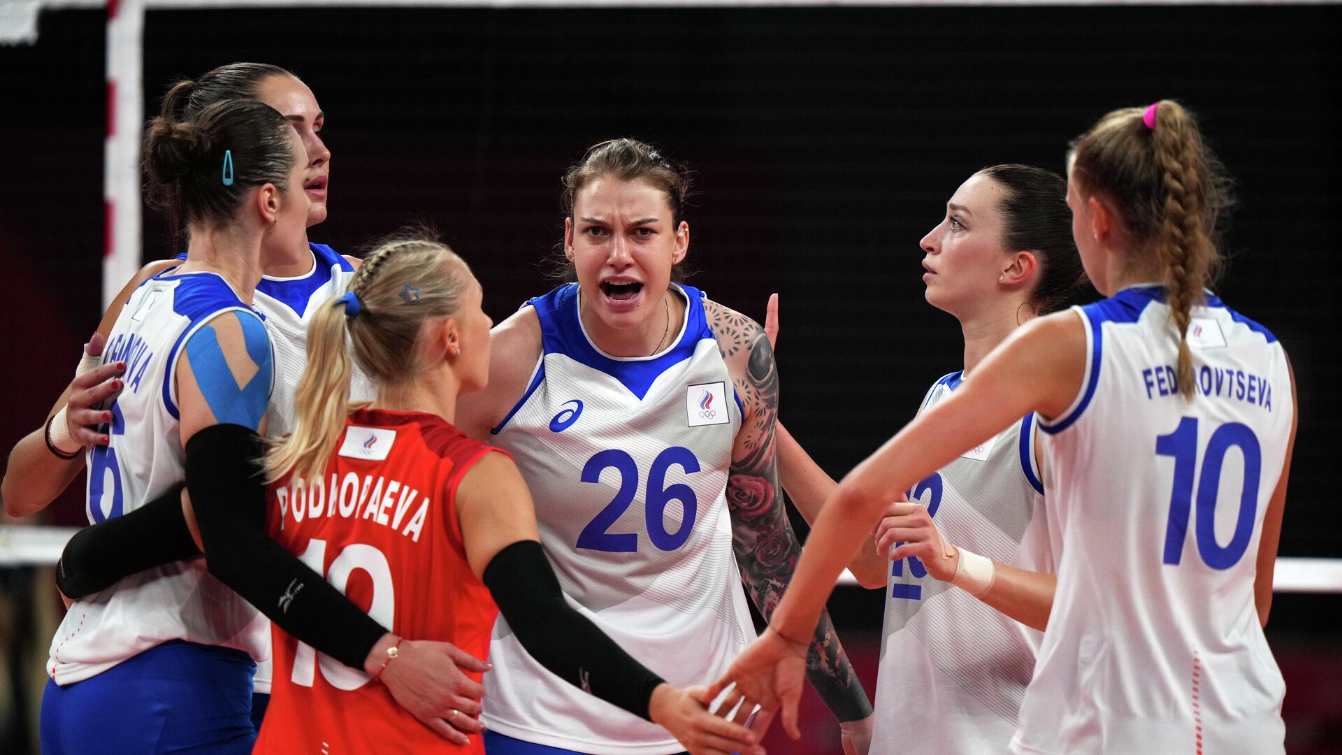 Полуфиналы волейбол женщины россия