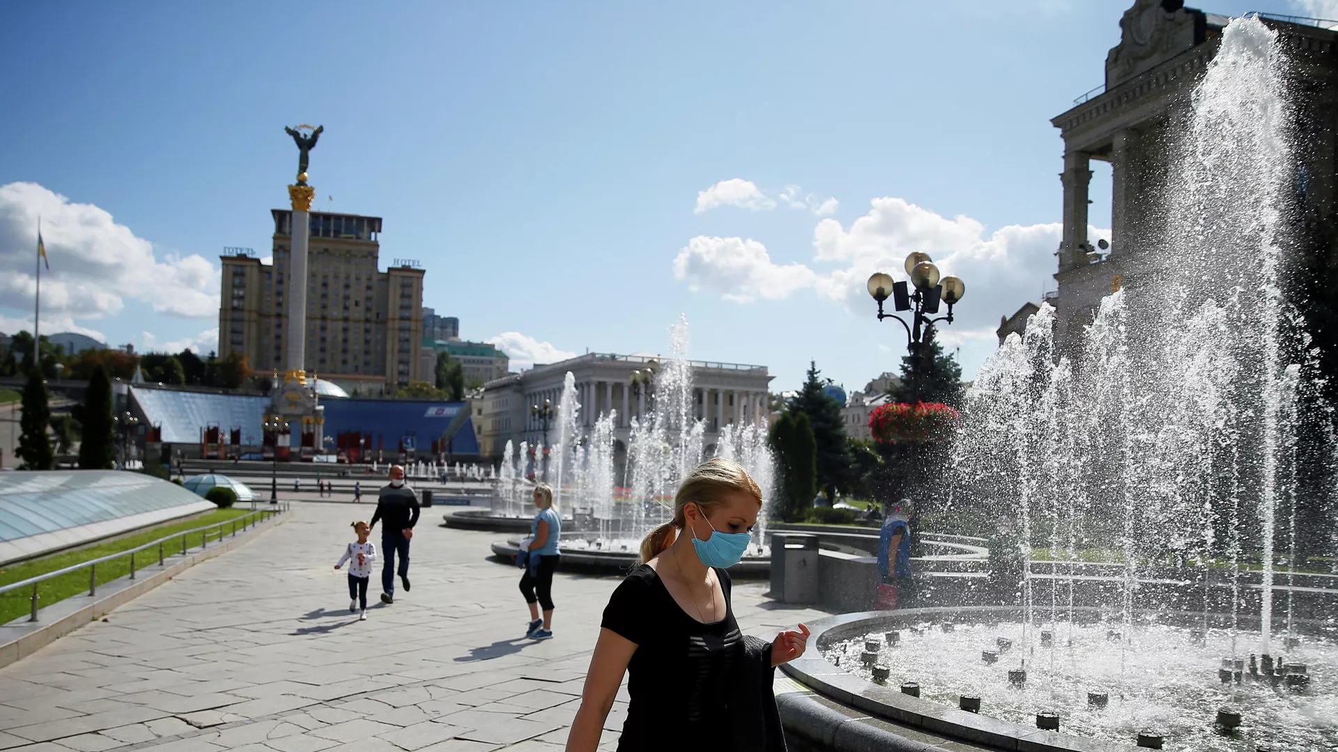Площадь Независимости в Киеве  - РИА Новости, 1920, 29.07.2021