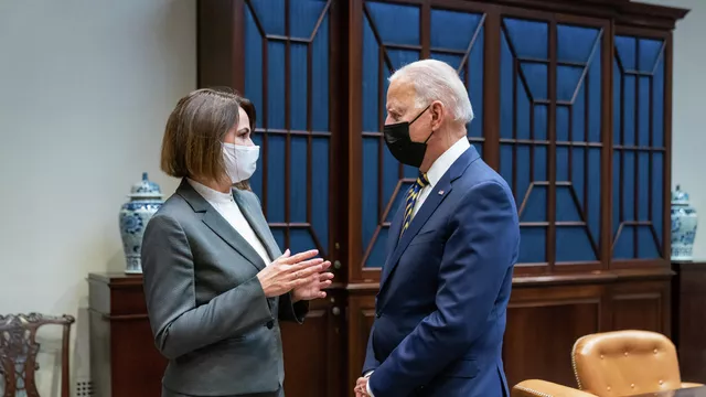 Президент США Джо Байден и Светлана Тихановская во время встречи в Белом доме Президент США Джо Байден и Светлана Тихановская во время встречи в Белом доме - РИА Новости, 1920, 30.07.2021