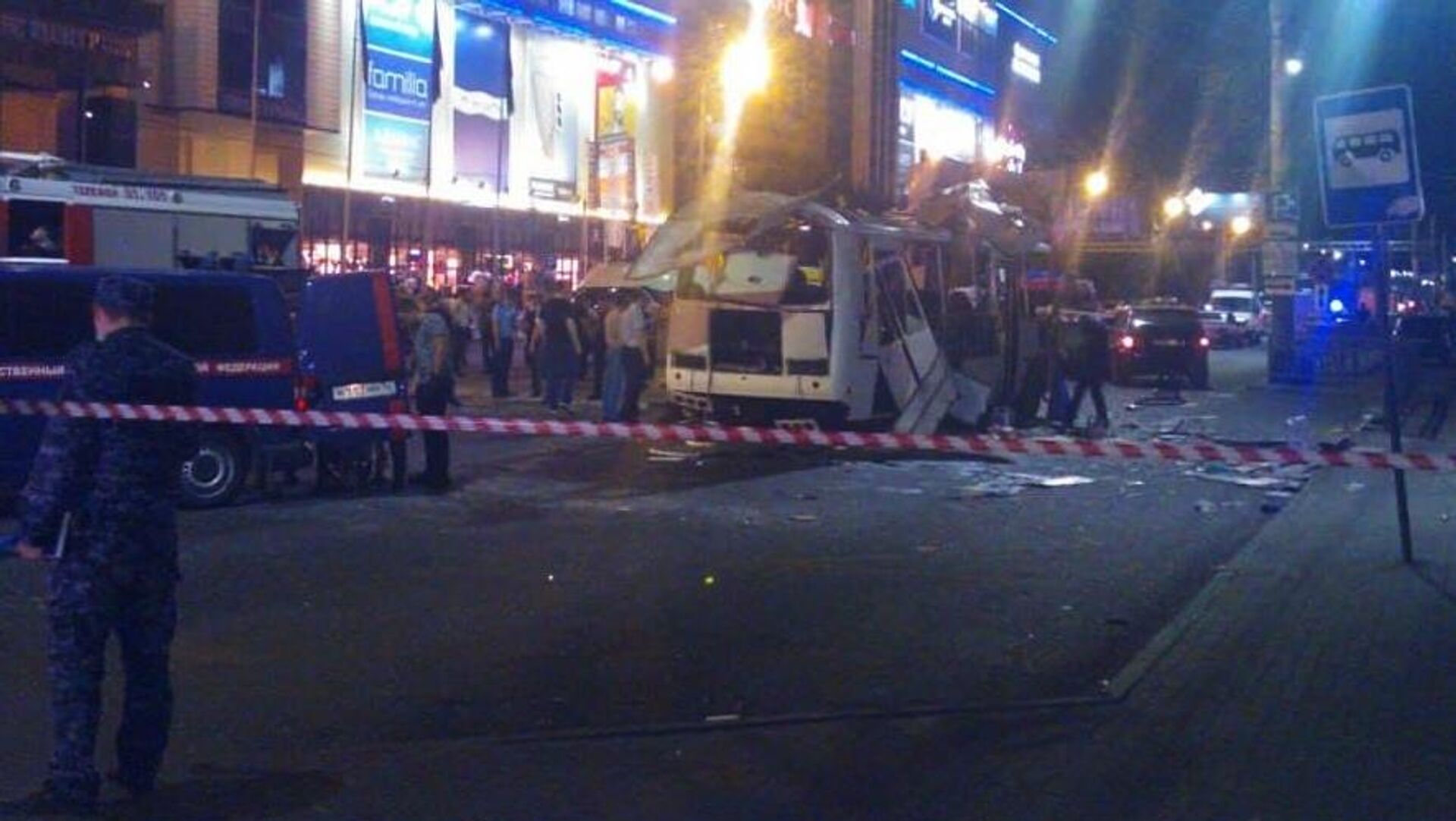 Перевозчик рассказал об автобусе, взорвавшемся в Воронеже