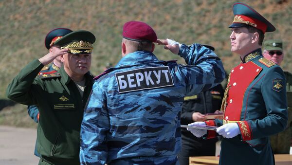 Министр обороны РФ Сергей Шойгу посетил Крым Министр обороны РФ Сергей Шойгу посетил Крым