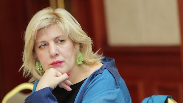 Представитель Организации по безопасности и сотрудничеству в Европе (ОБСЕ) по вопросам свободы СМИ Дунья Миятович Представитель Организации по безопасности и сотрудничеству в Европе (ОБСЕ) по вопросам свободы СМИ Дунья Миятович