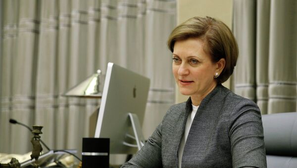 Утвержденная в должности руководителя Федеральной службы по надзору в сфере защиты прав потребителей и благополучия человека (Роспотребнадзор) Анна Попова. Архивное фото Утвержденная в должности руководителя Федеральной службы по надзору в сфере защиты прав потребителей и благополучия человека (Роспотребнадзор) Анна Попова. Архивное фото