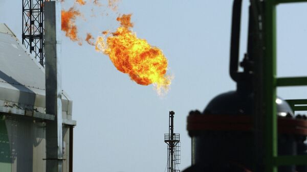 Дожимная насосная газостанция. Архивное фото Дожимная насосная газостанция. Архивное фото