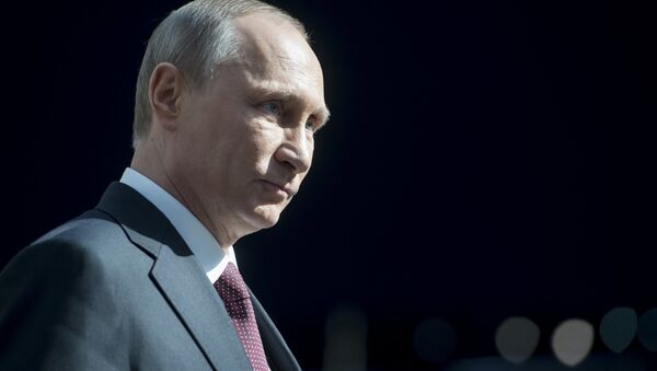 Президент России Владимир Путин. Архивное фото Президент России Владимир Путин. Архивное фото