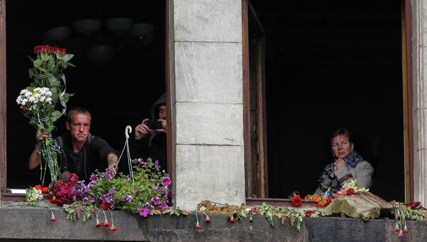 Одесса после трагедии в Доме профсоюзов. Архивное фото Одесса после трагедии в Доме профсоюзов. Архивное фото