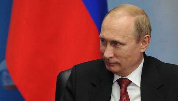 Президент России Владимир Путин. Архивное фото Президент России Владимир Путин. Архивное фото