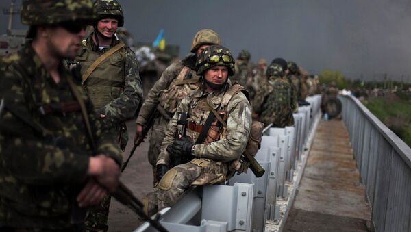 Украинские солдаты. Архивное фото Украинские солдаты. Архивное фото