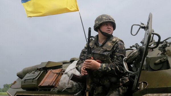 Украинский солдат Украинский солдат