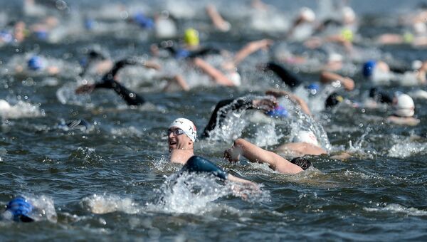 Плавание на открытой воде Кубок Чемпионов. Архивное фото Плавание на открытой воде Кубок Чемпионов. Архивное фото
