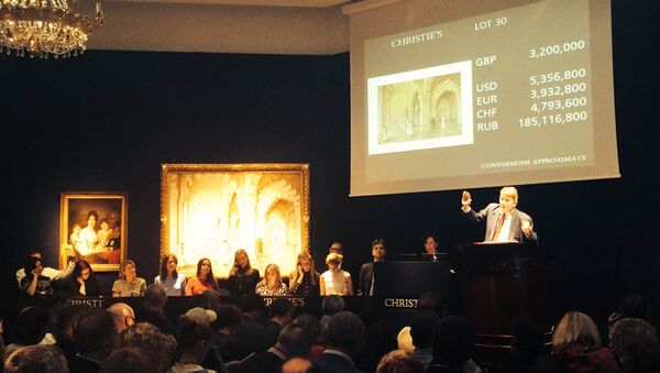 Картина Верещагина продана с торгов аукционного дома Christie's в Лондоне Картина Верещагина продана с торгов аукционного дома Christie's в Лондоне