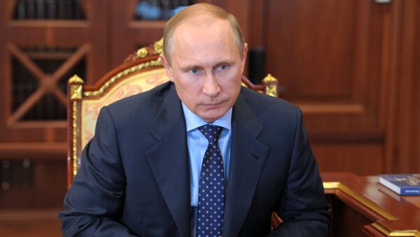 Президент России Владимир Путин. Архивное фото Президент России Владимир Путин. Архивное фото