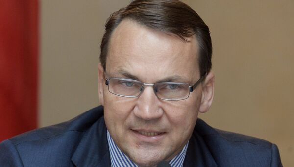 Министр иностранных дел Польши Радослав Сикорский. Архивное фото Министр иностранных дел Польши Радослав Сикорский. Архивное фото