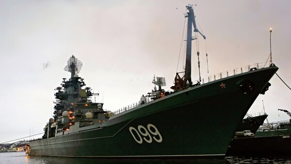 Ракетный крейсер Петр Великий, Северный флот России Ракетный крейсер Петр Великий, Северный флот России