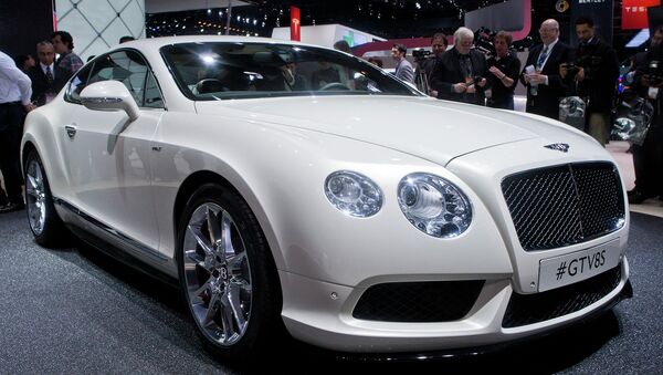 Bentley Continental GT V8 S. Архивное фото Bentley Continental GT V8 S. Архивное фото