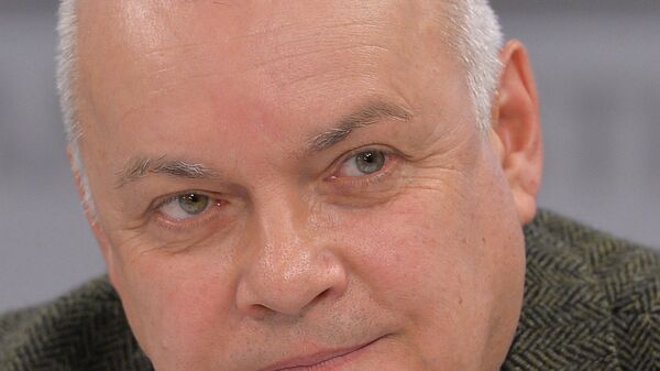Генеральный директор ФГУП Международное информационное агентство Россия сегодня Дмитрий Киселев, архивное фото Генеральный директор ФГУП Международное информационное агентство Россия сегодня Дмитрий Киселев, архивное фото