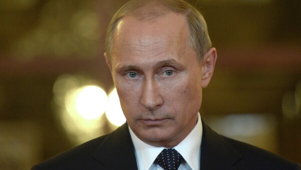 Президент России Владимир Путин. Архивное фото Президент России Владимир Путин. Архивное фото