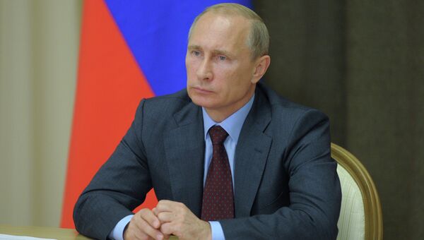 Президент РФ Владимир Путин. Архивное фото Президент РФ Владимир Путин. Архивное фото