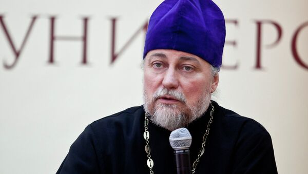 Декан факультета психологии Российского православного университета, священник Петр Коломейцев Декан факультета психологии Российского православного университета, священник Петр Коломейцев