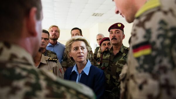 Министр обороны Германии Урсула фон дер Лайен Министр обороны Германии Урсула фон дер Лайен