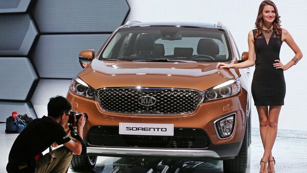 Автомобиль Kia, архивное фото Автомобиль Kia, архивное фото