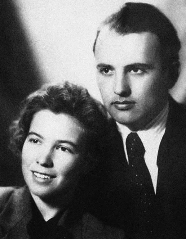 Михаил и Раиса Горбачевы, 1953 год