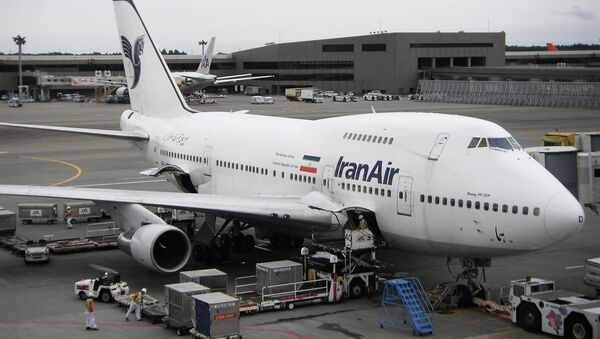 Самолет Boeing 747SP авиакомпании Iran Air, архивное фото. Самолет Boeing 747SP авиакомпании Iran Air, архивное фото.