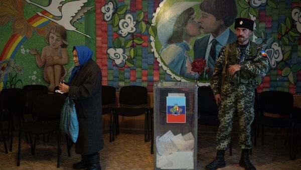 Досрочные выборы главы ЛНР и депутатов Народного Совета ЛНР. Архивное фото Досрочные выборы главы ЛНР и депутатов Народного Совета ЛНР. Архивное фото