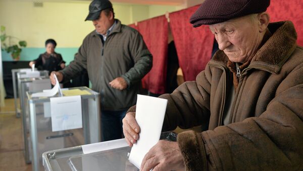 Выборы главы ДНР и депутатов Народного Совета республики. Архивное фото Выборы главы ДНР и депутатов Народного Совета республики. Архивное фото