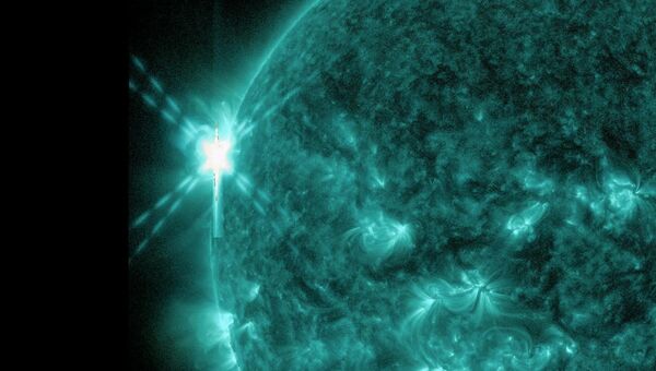 Ученые зафиксировали вспышку на солнце класса M 6.5 Ученые зафиксировали вспышку на солнце класса M 6.5