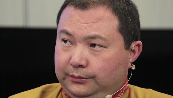 Пресс-конференция американского писателя Роберта Турмана Пресс-конференция американского писателя Роберта Турмана