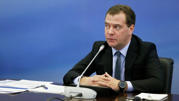 Председатель правительства России Дмитрий Медведев. Архивное фото Председатель правительства России Дмитрий Медведев. Архивное фото