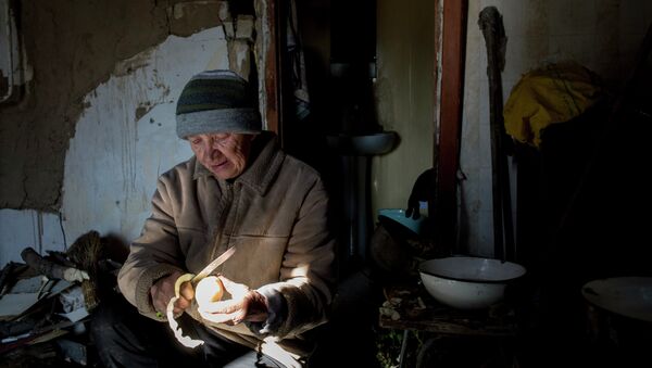 Ситуация в Луганской области. Архивное фото Ситуация в Луганской области. Архивное фото