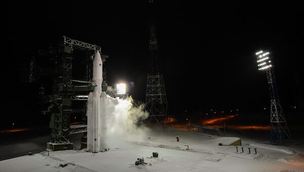 Ракета тяжелого класса Ангара-А5, архивное фото Ракета тяжелого класса Ангара-А5, архивное фото