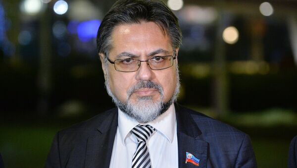 Представитель Луганской народной республики Владислав Дейнего (ЛНР). Архивное фото Представитель Луганской народной республики Владислав Дейнего (ЛНР). Архивное фото