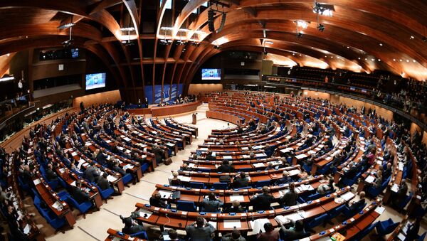 Парламентская ассамблея Совета Европы. Архивное фото Парламентская ассамблея Совета Европы. Архивное фото